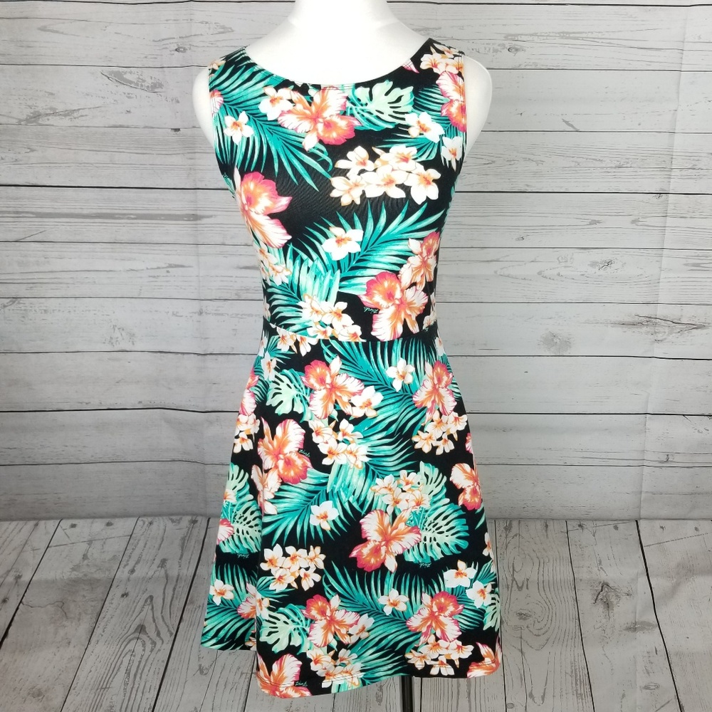 PINK Victoria Secret Floral Sleeveless Mini Dress